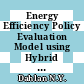 Energy Efficiency Policy Evaluation Model using Hybrid Evolutionary Programming (EP) - Artificial Neural Network (ANN) for Measurement and Verification Baseline Development
