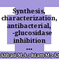 Synthesis, characterization, antibacterial, α-glucosidase inhibition and hemolytic studies on some new n-(2,3-Dimethylphenyl)benzenesulfonamide derivatives
