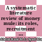 A systematic literature review of money mule: its roles, recruitment and awareness