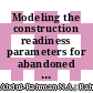 Modeling the construction readiness parameters for abandoned housing projects in Malaysia: PLS-SEM approach