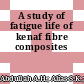 A study of fatigue life of kenaf fibre composites