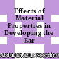 Effects of Material Properties in Developing the Ear Prosthetics