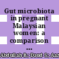 Gut microbiota in pregnant Malaysian women: a comparison between trimesters, body mass index and gestational diabetes status