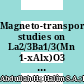 Magneto-transport studies on La2/3Ba1/3(Mn 1-xAlx)O3 for low field sensing applications