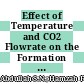 Effect of Temperature and CO2 Flowrate on the Formation of CaCO3 in the Hydration Reaction of CO2 Catalyzed by Immobilized Carbonic anhydrase into PVDF Membrane