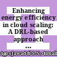 Enhancing energy efficiency in cloud scaling: A DRL-based approach incorporating cooling power