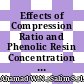 Effects of Compression Ratio and Phenolic Resin Concentration on the Properties of Laminated Compreg Inner Oil Palm and Sesenduk Wood Composites
