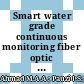 Smart water grade continuous monitoring fiber optic sensing system