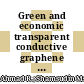 Green and economic transparent conductive graphene electrode for organic solar cell: A short review