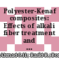 Polyester-Kenaf composites: Effects of alkali fiber treatment and toughening of matrix using liquid natural rubber