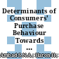 Determinants of Consumers' Purchase Behaviour Towards Online Food Delivery Ordering (OFDO)