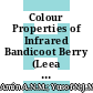Colour Properties of Infrared Bandicoot Berry (Leea Indica) Dyed Silk