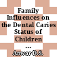 Family Influences on the Dental Caries Status of Children with Special Health Care Needs: A Systematic Review