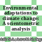 Environmental adaptations to climate change: A scientometric analysis
