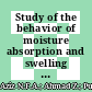 Study of the behavior of moisture absorption and swelling in high filler loading kenaf core/bast polyethylene composites