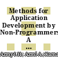 Methods for Application Development by Non-Programmers: A Systematic Literature Review