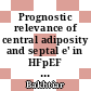 Prognostic relevance of central adiposity and septal e' in HFpEF with diabetes mellitus