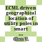 ECML driven geographical location of utility poles in smart grid: Data analysis and high-definition recognition