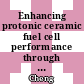 Enhancing protonic ceramic fuel cell performance through nanomilling of BCZY electrolyte powder