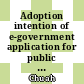 Adoption intention of e-government application for public health risk communication: Risk information, social media competence and trust in the government
