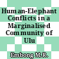 Human-Elephant Conflicts in a Marginalised Community of Ulu Tembeling