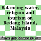 Balancing water, religion and tourism on Redang Island, Malaysia