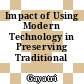 Impact of Using Modern Technology in Preserving Traditional Stories