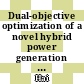Dual-objective optimization of a novel hybrid power generation system based on hydrogen production unit for emission reduction