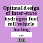 Optimal design of inter-state hydrogen fuel cell vehicle fueling station with on-site hydrogen production