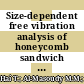 Size-dependent free vibration analysis of honeycomb sandwich microplates integrated with piezoelectric actuators based on the modified strain gradient theory