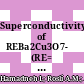 Superconductivity of REBa2Cu3O7-δ (RE= Y, Dy, Er) ceramic synthesized via coprecipitation method