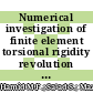 Numerical investigation of finite element torsional rigidity revolution in formula car