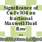 Significance of Cu-Fe3O4 on fractional Maxwell fluid flow over a cone with Newtonian heating
