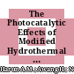 The Photocatalytic Effects of Modified Hydrothermal Nanotitania Extraction on the Skin and Behavior of Sprague-Dawley Rats