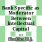 Bank Specific as Moderator Between Intellectual Capital and The Performance of Malaysian Microfinance Institutions