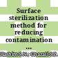 Surface sterilization method for reducing contamination of Clinacanthus nutans nodal explants intended for in-vitro culture