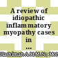 A review of idiopathic inflammatory myopathy cases in terengganu, malaysia: A single centre experience
