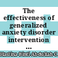 The effectiveness of generalized anxiety disorder intervention through Islamic psychotherapy: The preliminary study