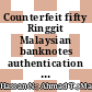 Counterfeit fifty Ringgit Malaysian banknotes authentication using novel graph-based chemometrics method