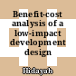Benefit-cost analysis of a low-impact development design