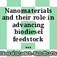 Nanomaterials and their role in advancing biodiesel feedstock production: A comprehensive review