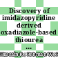 Discovery of imidazopyridine derived oxadiazole-based thiourea derivatives as potential anti-diabetic agents: Synthesis, in vitro antioxidant screening and in silico molecular modeling approaches