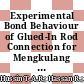 Experimental Bond Behaviour of Glued-In Rod Connection for Mengkulang Glulam under Pull-Out Loading