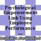 Psychological Empowerment Link Using Employee Performance and Organizational Commitment on the Generation Gap: PLS-MGA Analysis