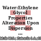 Water:Ethylene Glycol Properties Alteration Upon Dispersion Of Al2O3 and SiO2 Nanoparticles