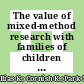 The value of mixed-method research with families of children with autism spectrum disorder: A grounded theory protocol