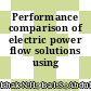 Performance comparison of electric power flow solutions using PSCAD