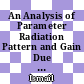 An Analysis of Parameter Radiation Pattern and Gain Due to Specific Frequency of Log Periodic Dipole Antenna