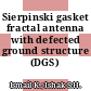 Sierpinski gasket fractal antenna with defected ground structure (DGS)