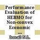 Performance Evaluation of HEBMO for Non-convex Economic Dispatch Problems Under Contingencies